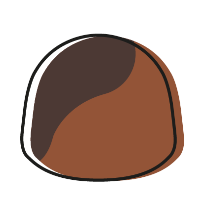Gianduia con nocciola intera